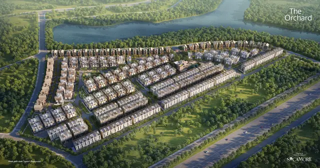 Toàn cảnh The Orchard, phối cảnh