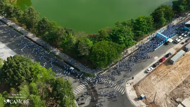 Nút giao gần dự án, flycam