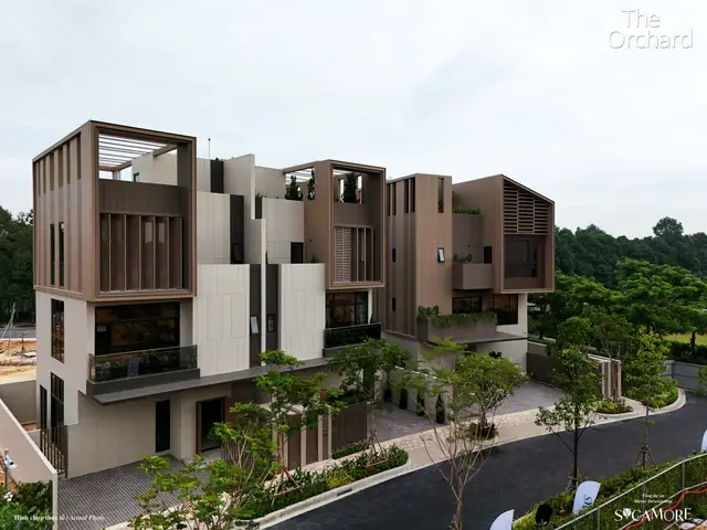Biệt thự đơn lập nhà mẫu, ảnh flycam