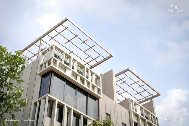 Nhà phố liền kề, ảnh thực tế